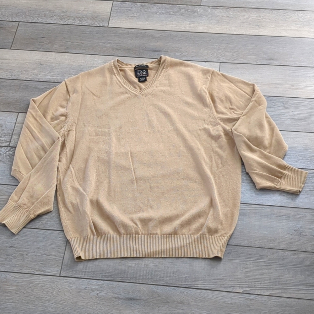 EUC Jos A Banks Cotton Sweater